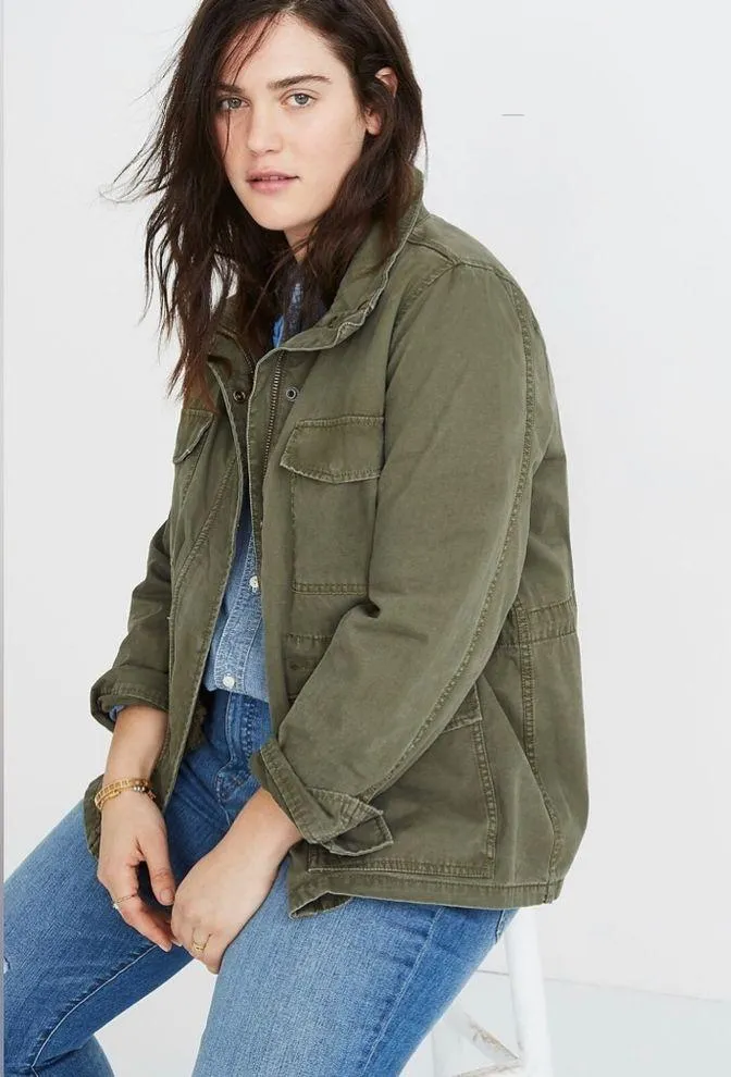 Surplus Jacket military green color size M - Image 7