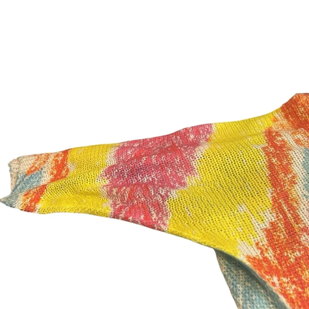 Yolly Italy Colorful Abstract Knit Sweater Pink Size undefined - Image 5