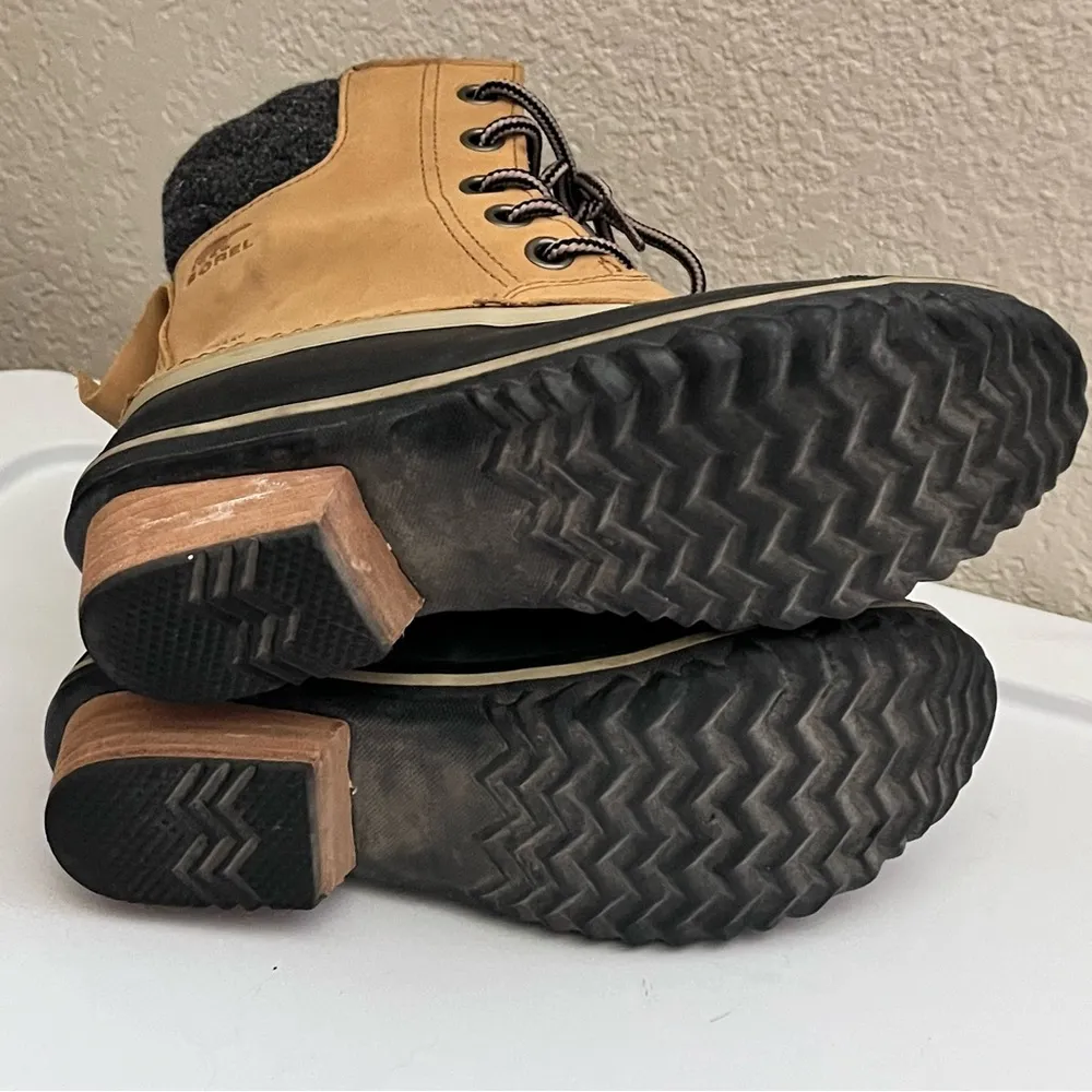 - Women's 6.5 Slimpack Lace Il Waterproof Insulated Boots Elk/Black - Image 10