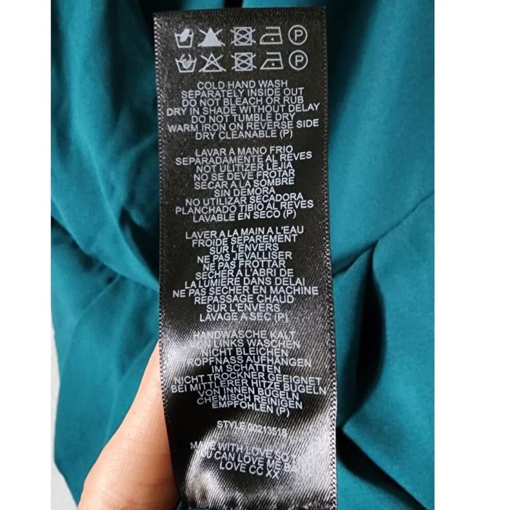 City Chic Love Story Dress in Turquoise Large 20 NWT - Image 9