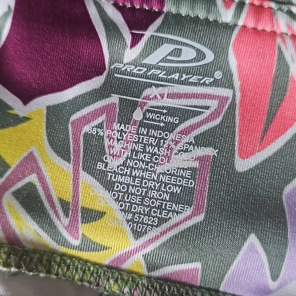 Pro Player  athletic, workout leggings, pant, Capri - Image 3