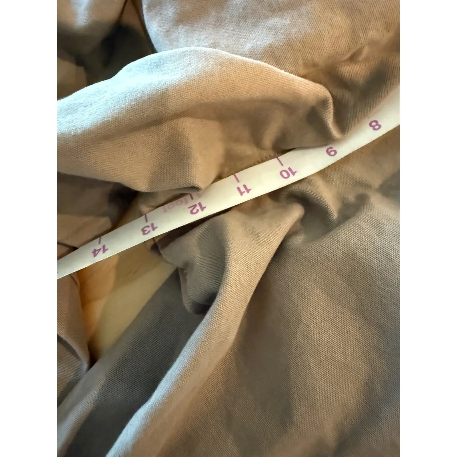 Motel Size Small Women Carge Wide Leg Khaki‎ Tan Brown Pants Y2K Trouser - Image 8