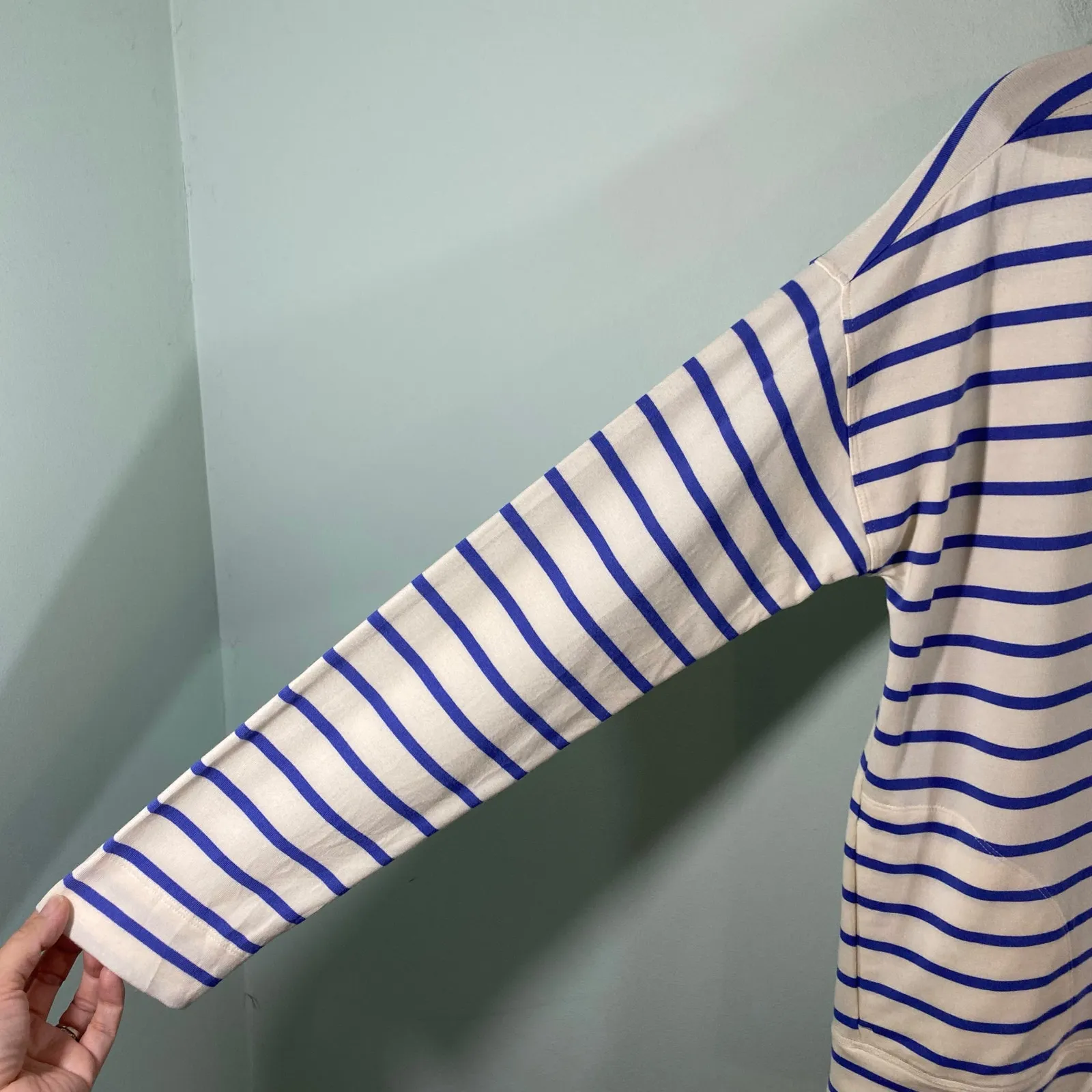 Vineyard Vines Women Marlin Striped Performance Popover Hoodie Size S NWT - Image 5