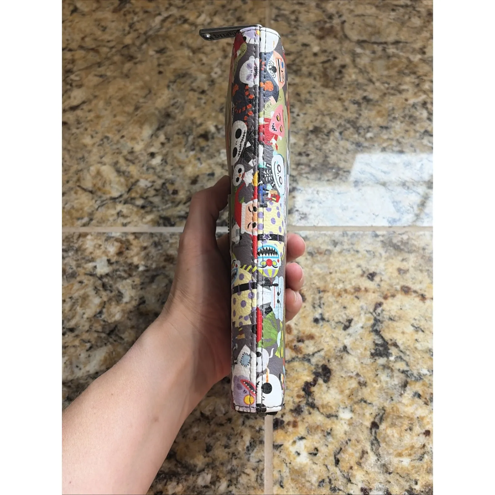 Loungefly Disney Tim Burton Nightmare Before Christmas Zip Around Card Wallet - Image 16