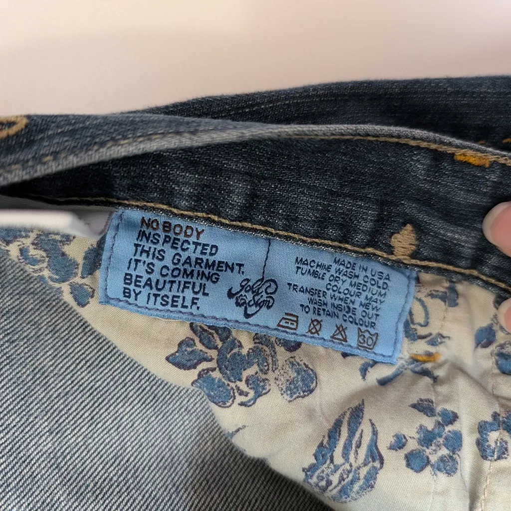 VTG GOLDSIGN Envy Jeans Straight Leg Mid Rise W27 Medium Wash Blue Size 27 - Image 10