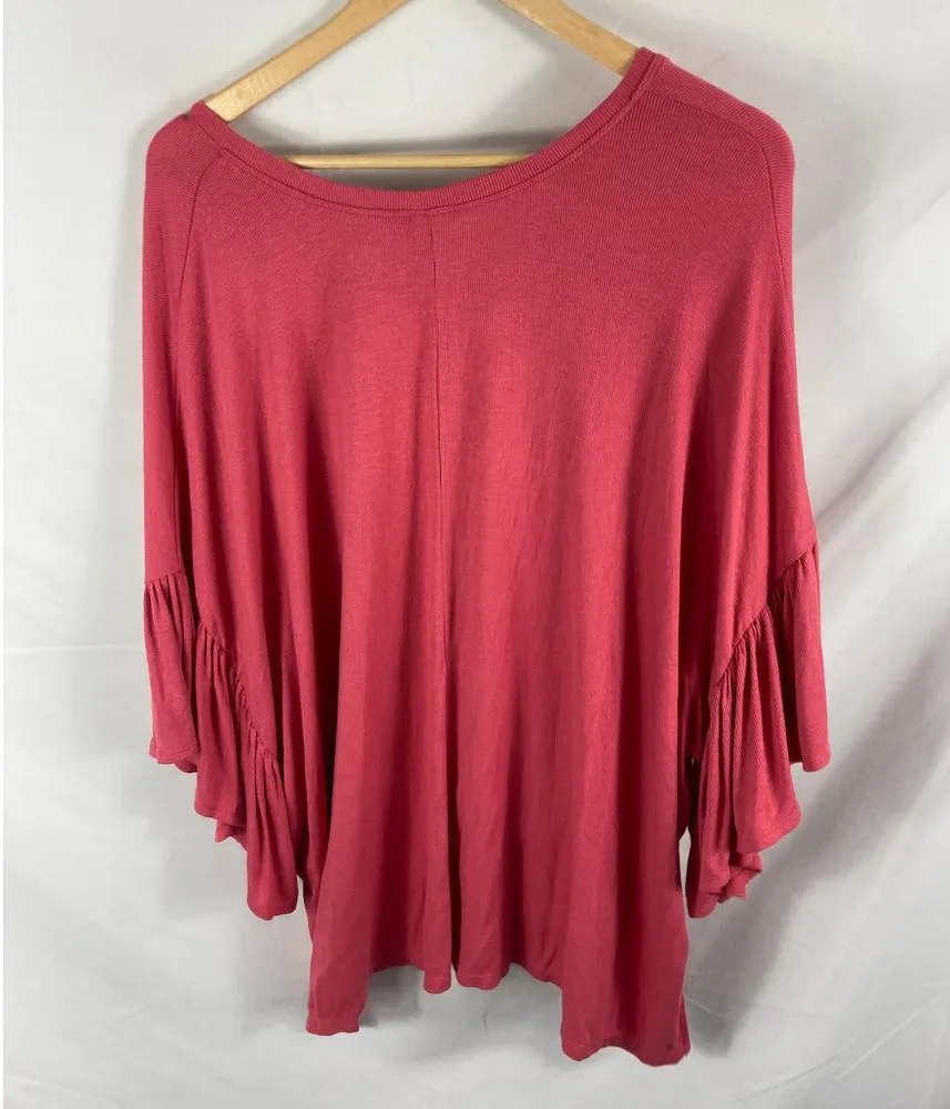 NWT Akemi + Kin Anthropologie Slouchy Comfy Butterfly Sleeve Top Size XS/S - Image 8