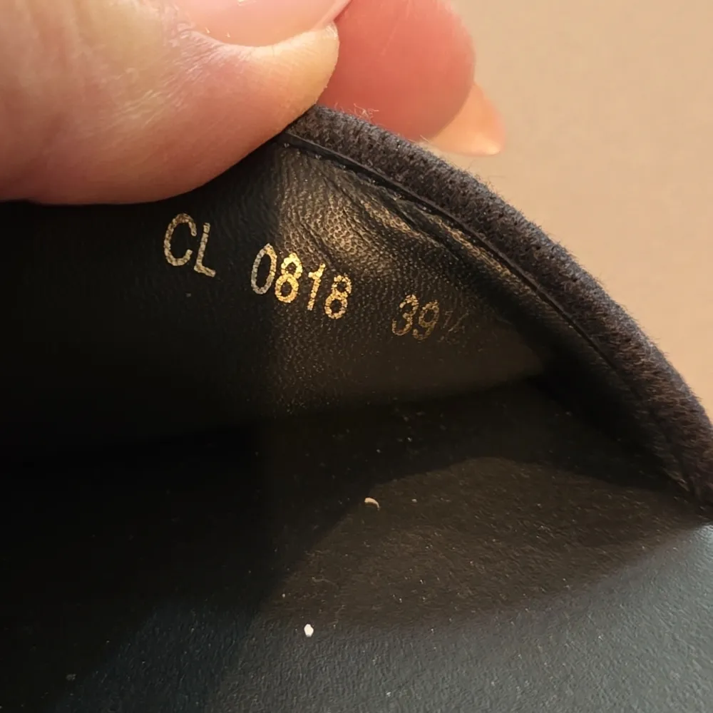 Authentic Dior D way slides Size 39.5 Deep Blue - Image 6