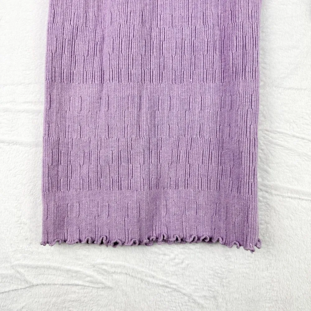 Princess Polly Verve Knit Mini Dress Size S/M NWT Mauve Purple Bodycon - Image 9