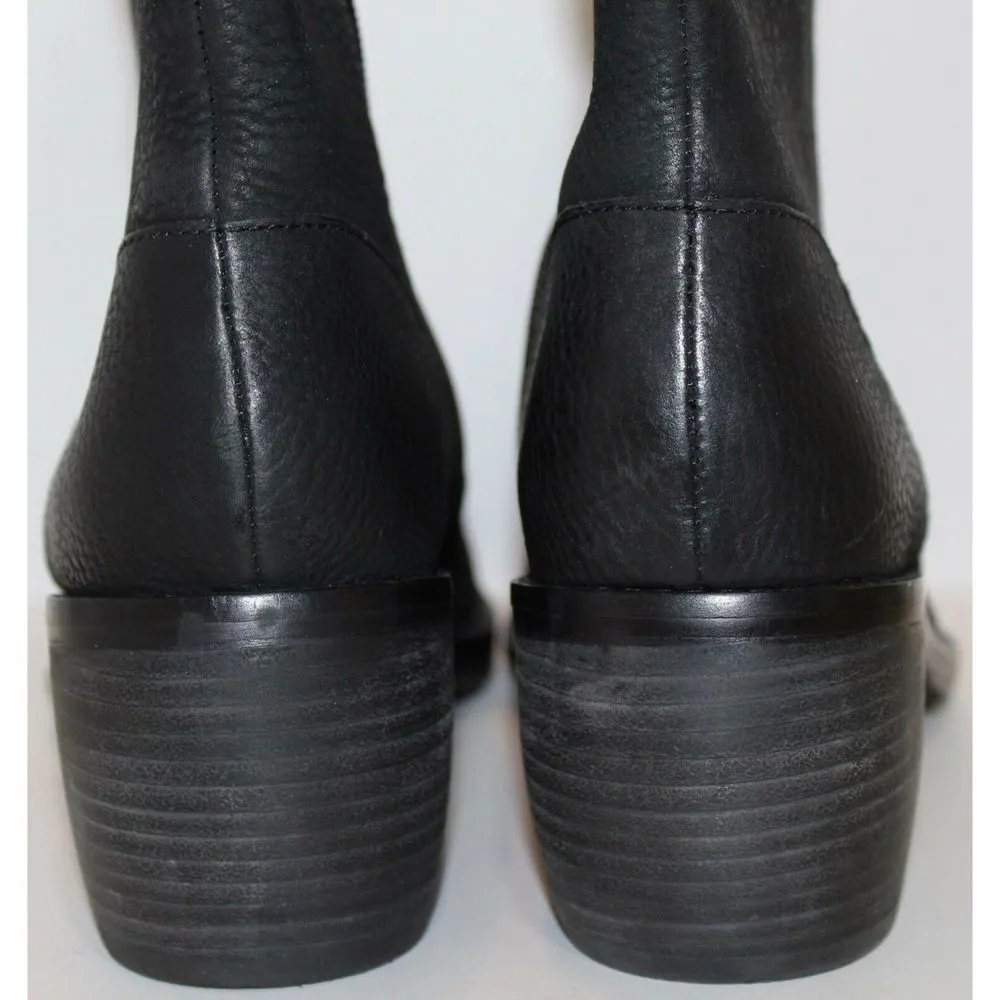 Luxury Rebel Lady Dee Black Leather Boots Size 9 M - Image 7