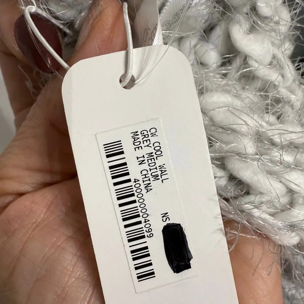 Charming Charlie Grey Medium Cool Wall Shawl NWT - Image 5