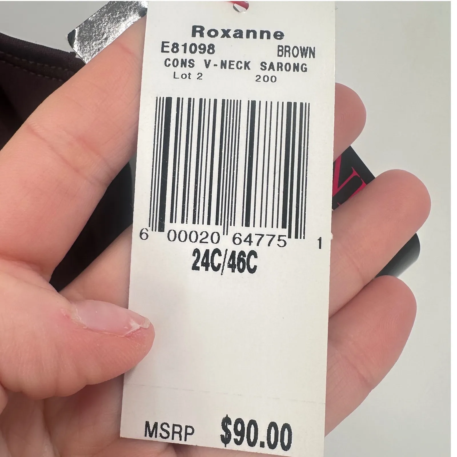 NWT Roxanne Women's Brown V - Image 5