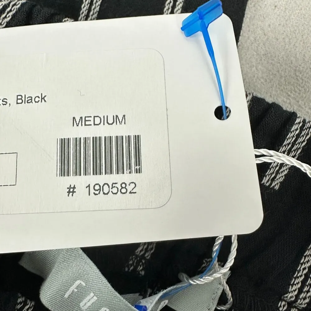 Fun2Fun Womens  Side Line Slit Pants Black Size M - Image 5