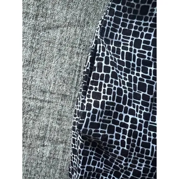 Woven Print Cropped Wide‎ Leg Pants Casual Comfy Lounge Trousers - Image 6