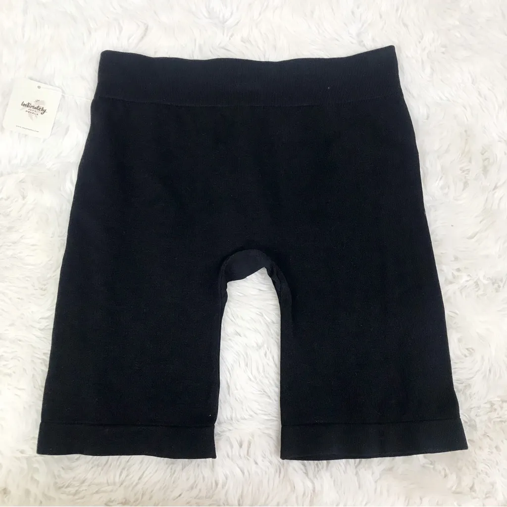 INTIMATELY FREE‎ PEOPLE Black Bike Bicycle Short Ribbed Athleisure Size XS Small - Image 3