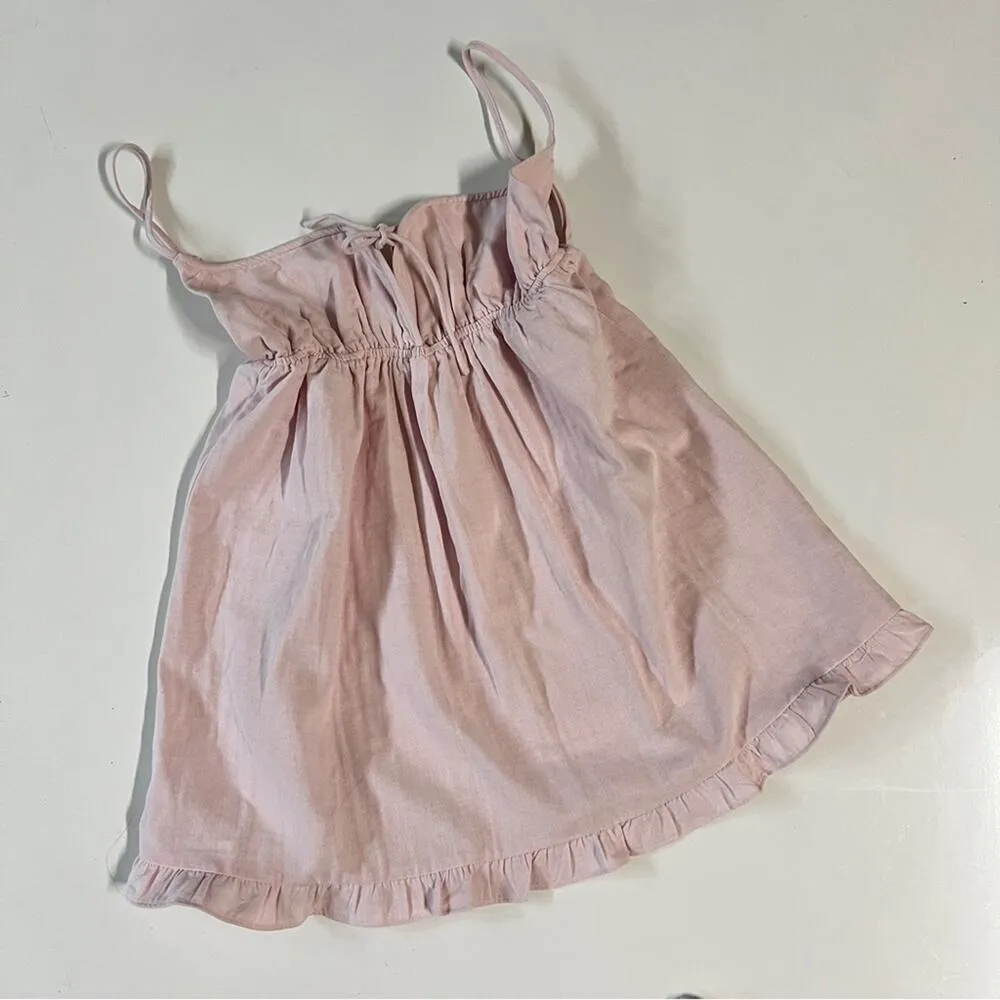 Revolve - More To Come Rocio A Line Babydoll Mini Dress in Light Pink - Image 3