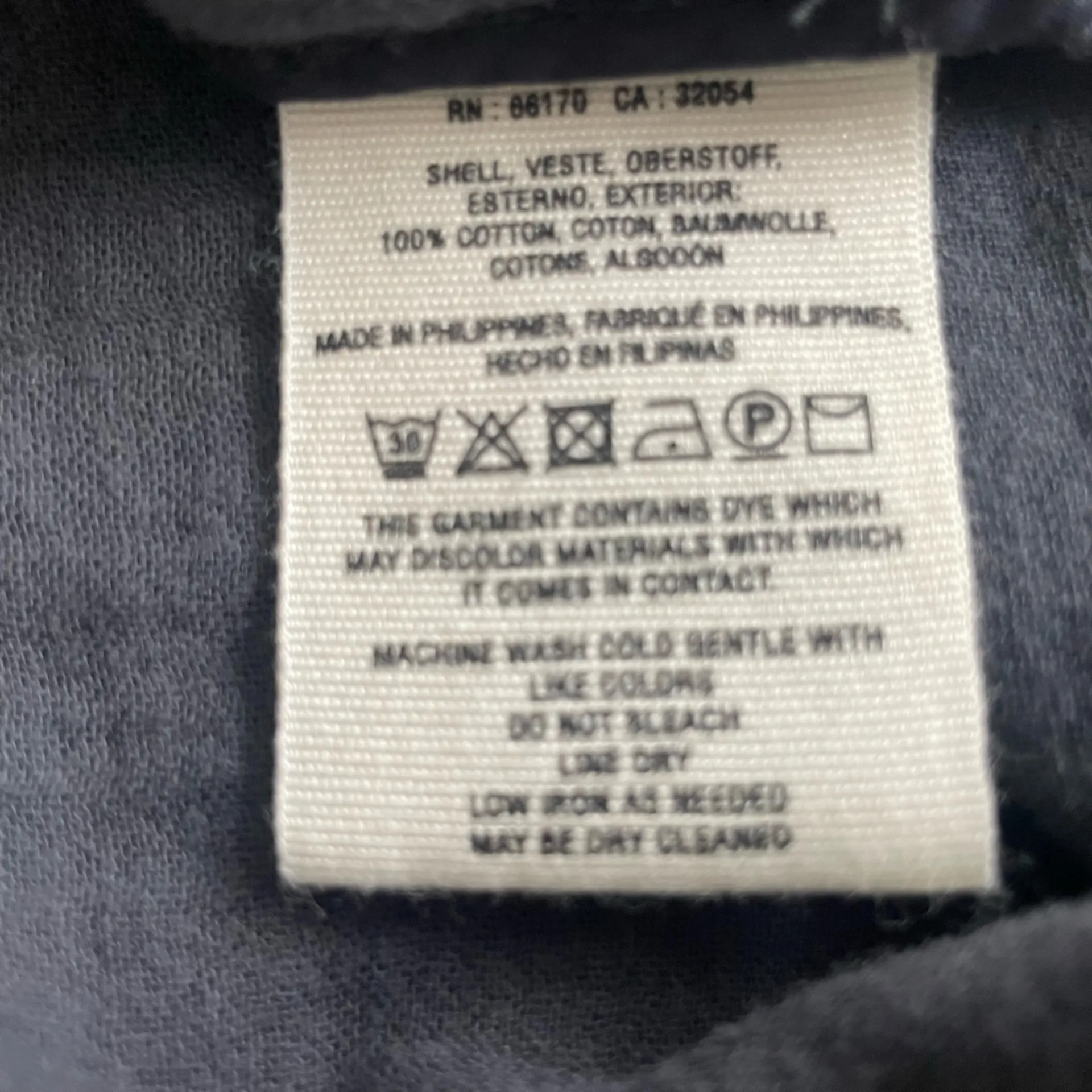 Hei Hei Gray Cotton Coat with Drawstring - Image 3