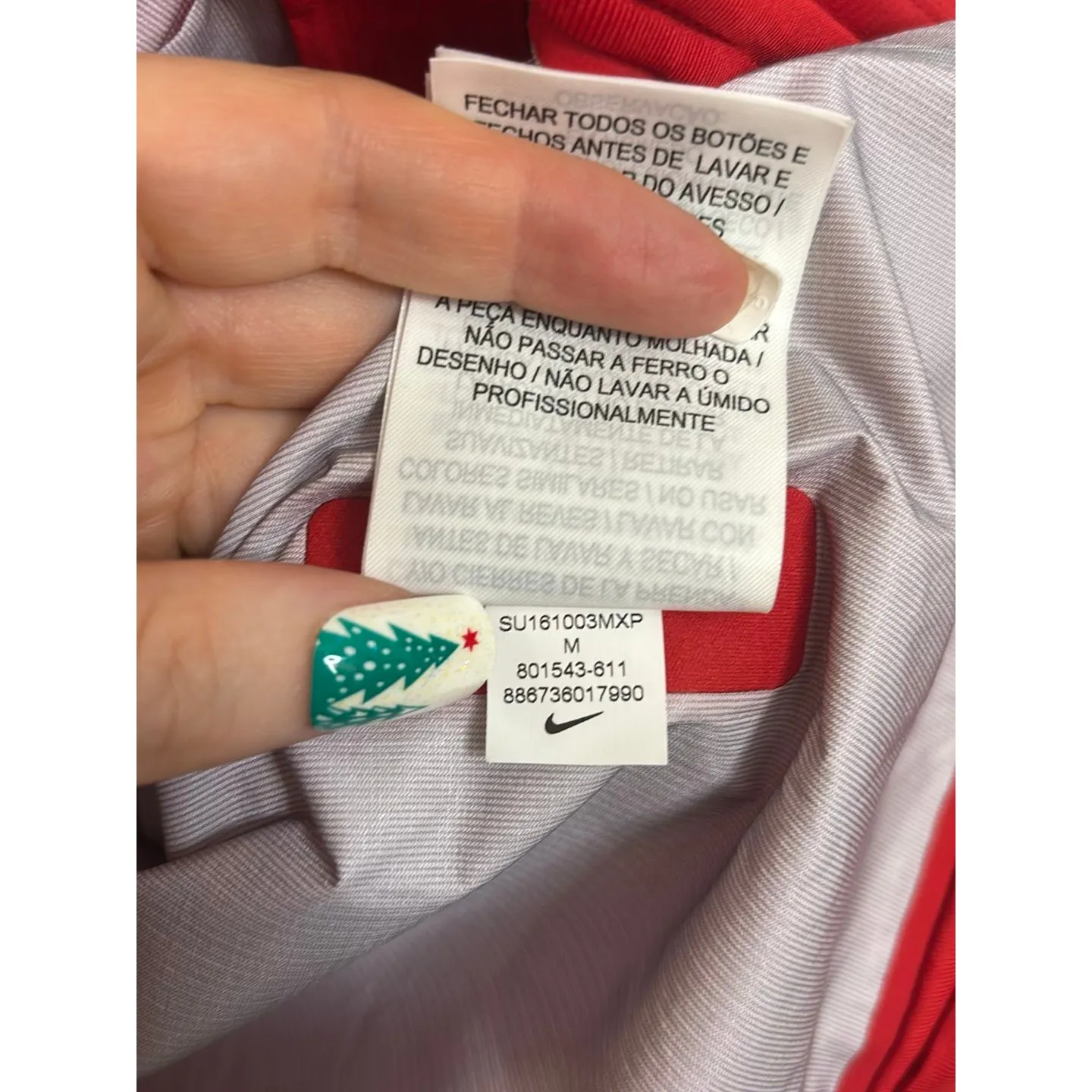 Nike Jacket Womens Medium Red Pro Elite Hypershield Storm Kenya Hooded Olympics - Image 7