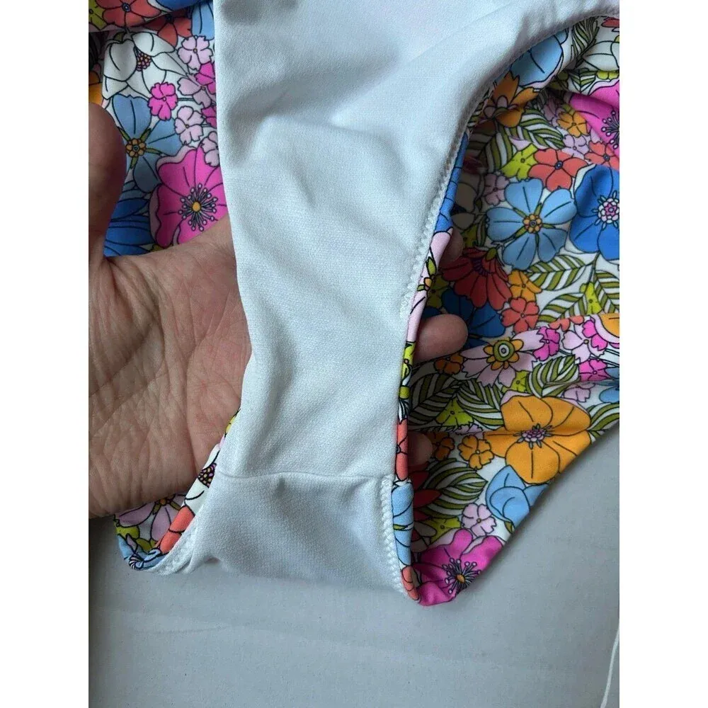 Raisins cheeky high rise Swim bikini bottom size Small - Image 6