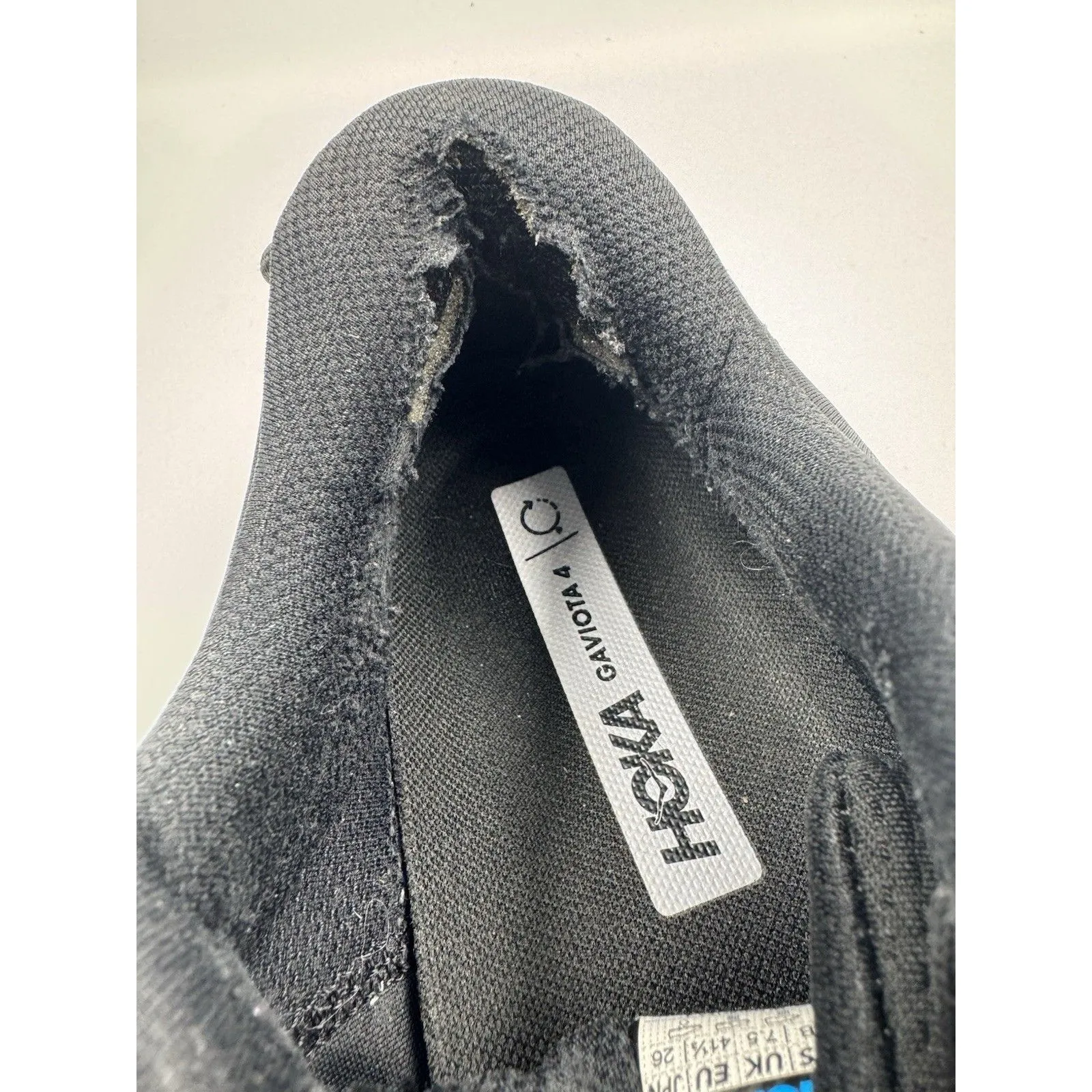 Hoka One One Gaviota 4 Women’s Running Shoes Walking Athletic Size 9B Black - Image 16