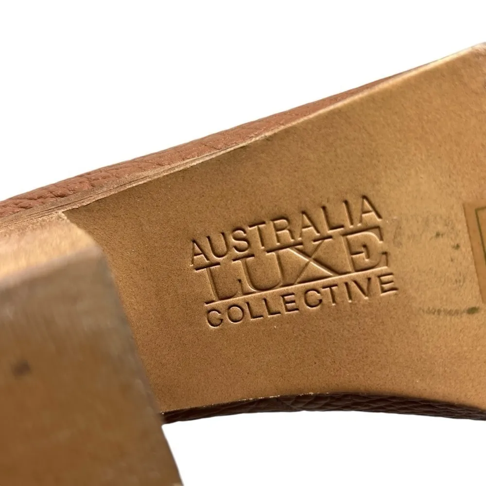 Australia Luxe Collective Leather Chelsea Boot Size US 10 Brown - Image 10