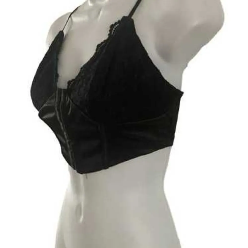 Chic Black Lace Tank Top A0319 - Image 2