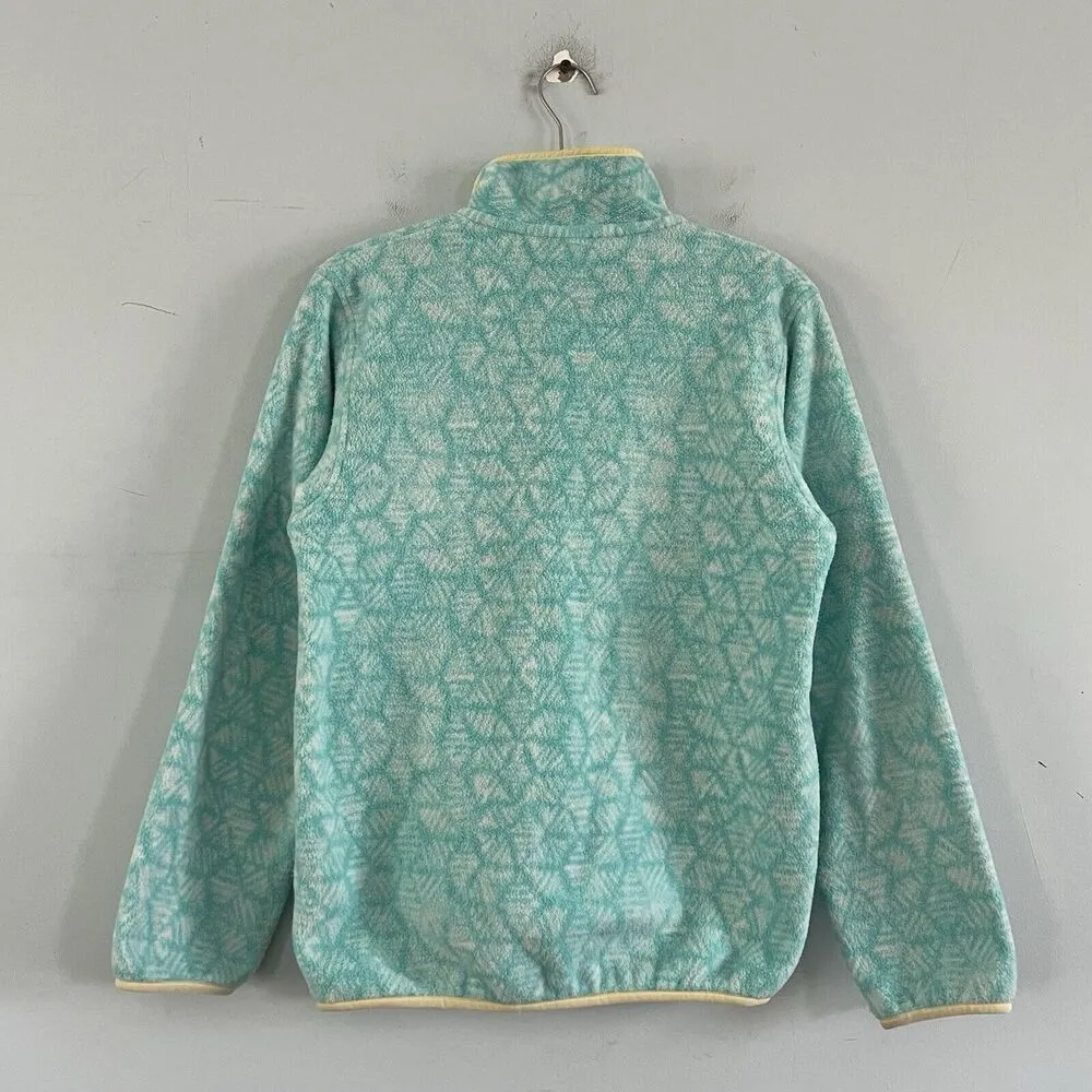 Patagonia Synchilla Snap-T Lightweight Fleece Batik Hex Big Bend Pullover Jacket - Image 3