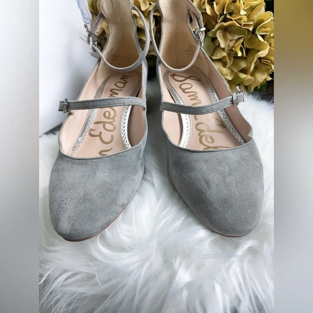Sam Edelman Grey Sude Lulie Heel - Image 3