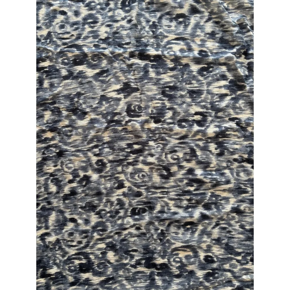 Loro Piana Scarf Stole Wrap Womens Blue Cashmere Silk Blend Italy Luxury Classic - Image 5