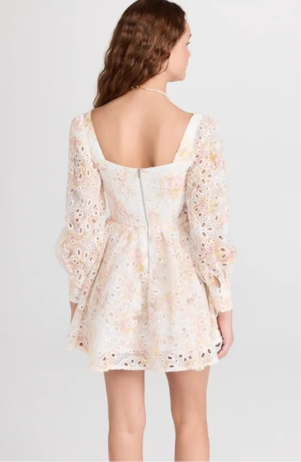 Bardot Lila Flounce Mini Dress - Image 2