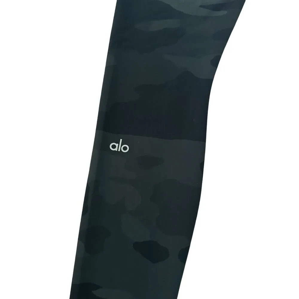 ALO Women’s Camo Gray Leggings Tights Pants Size XS - Image 3