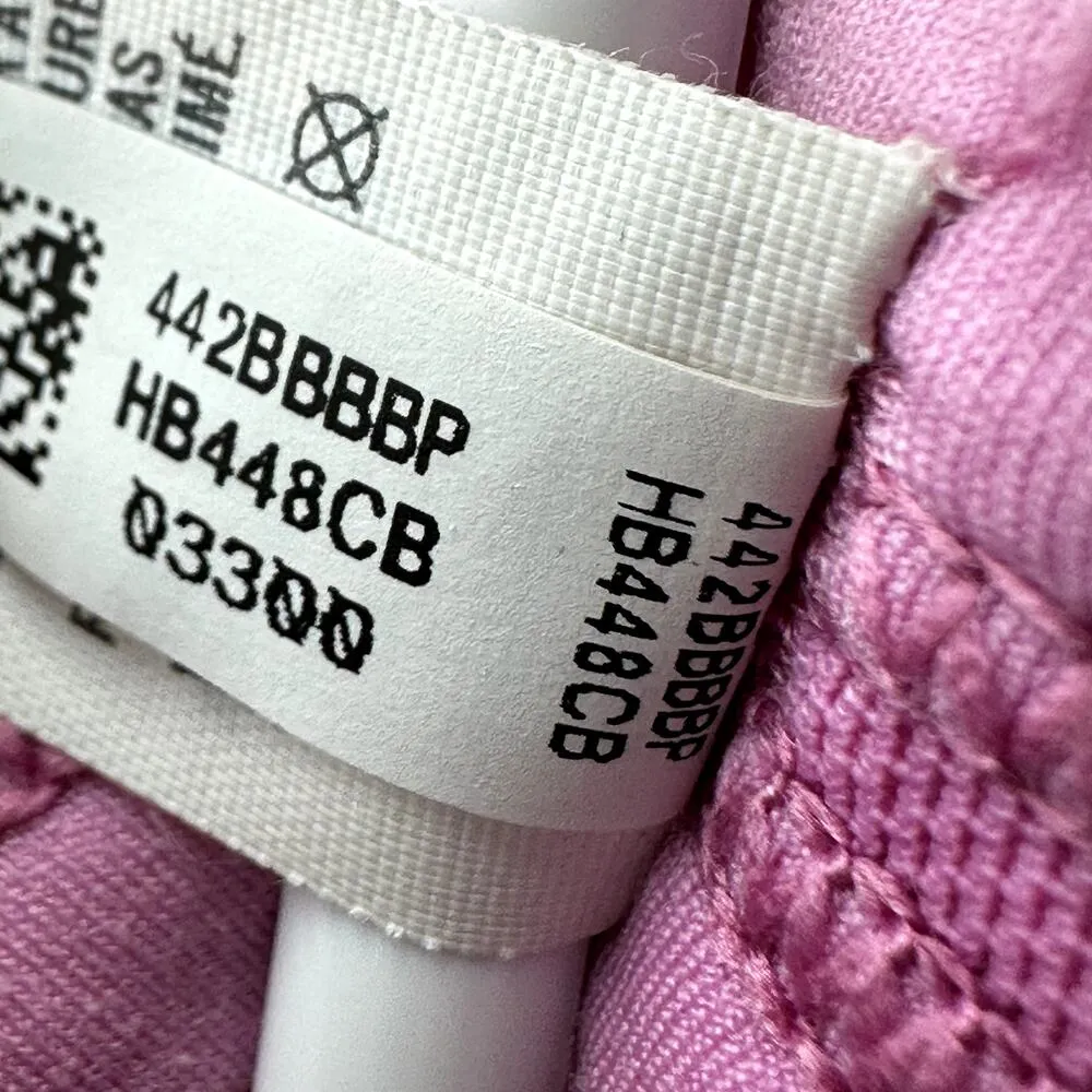 Offline by Aerie Real Me Tank Top Square Neck Fitted Stretch Mesh Yoga Pink XL - Image 7