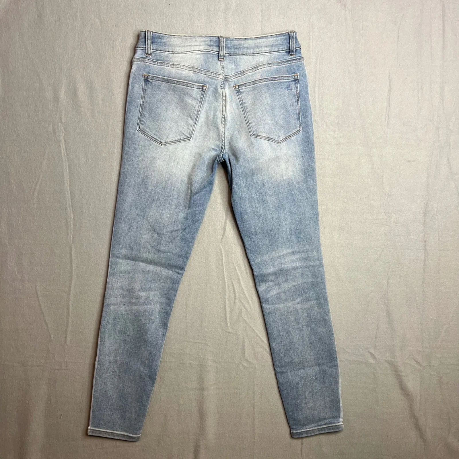 DL1961 Florence Ankle Mid Rise Instasculpt Skinny Jeans Size 28 Saltillo Wash - Image 8