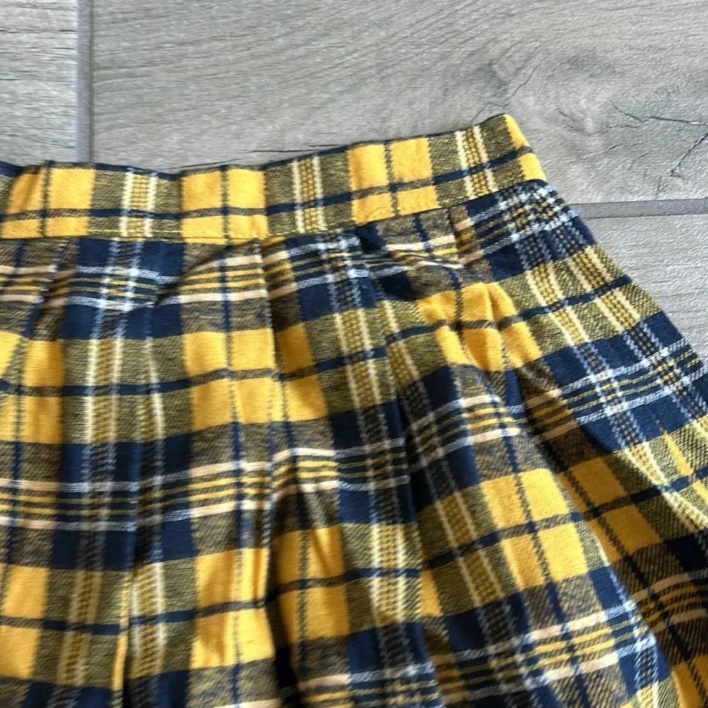 Plaid pleated skirt Size M - Image 2