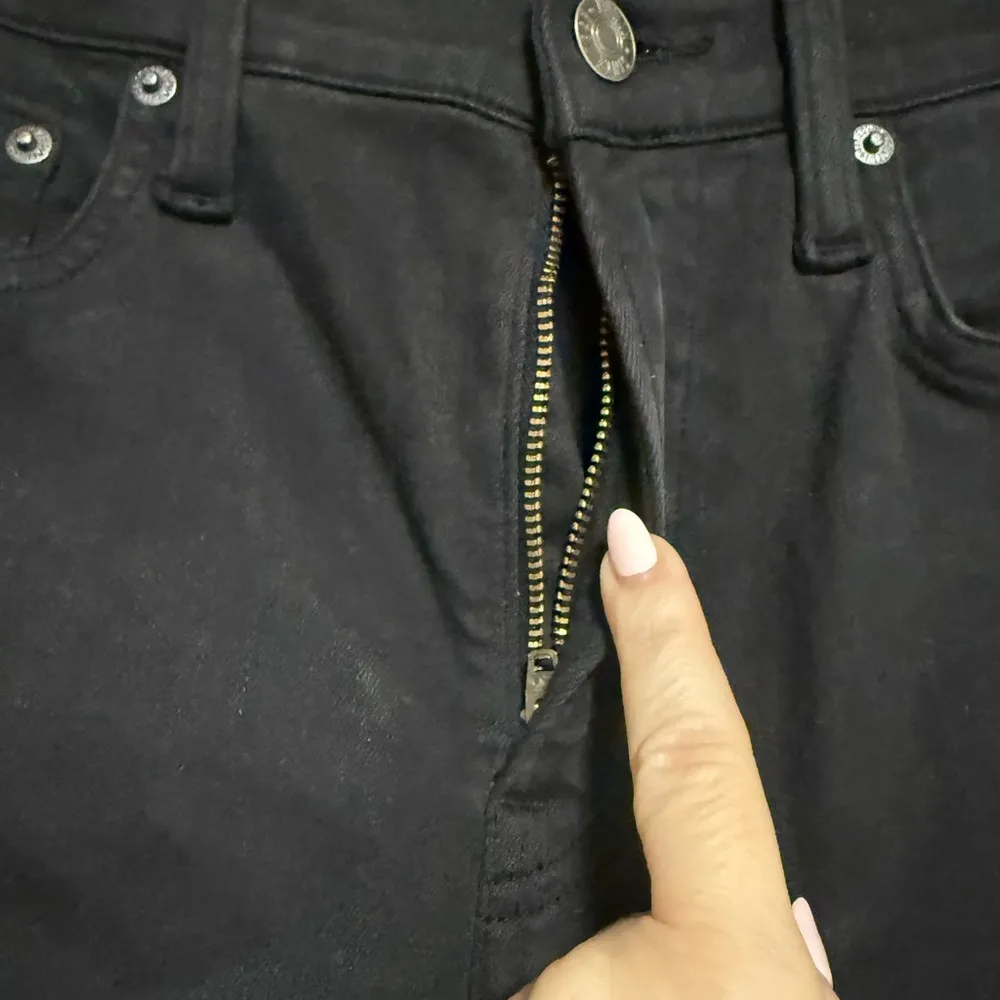 EDWIN Black Women's Jeans Size 27 - Image 4