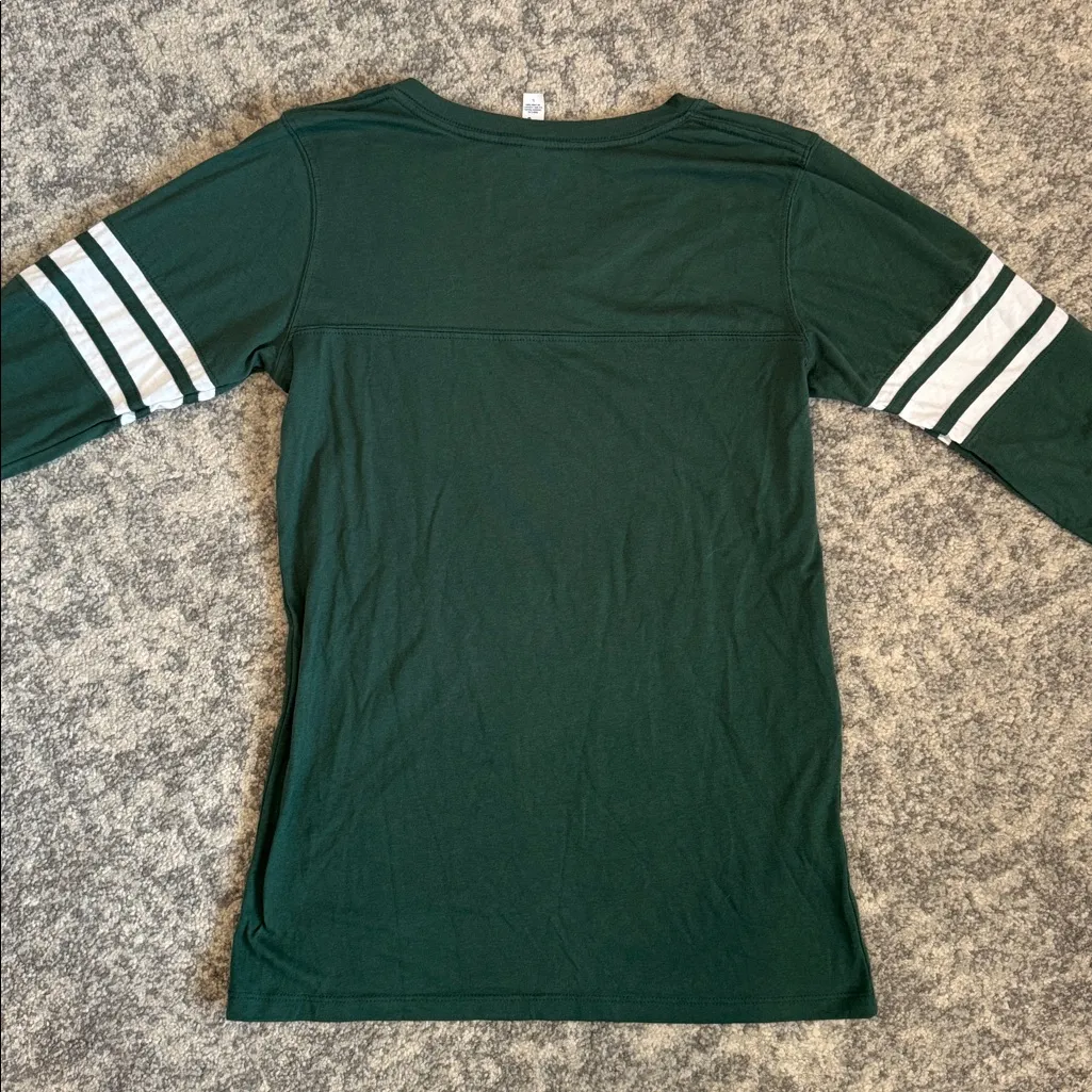 Women's enza Michigan State Spartans Logo 3/4 - Image 5