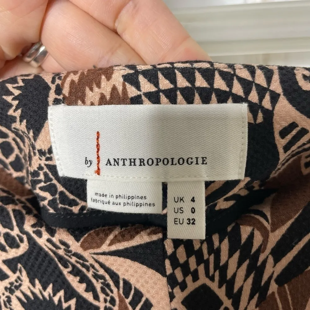 Anthropologie Drapey Flare Pants Bell Bottom Mod Flared 145 - Image 7