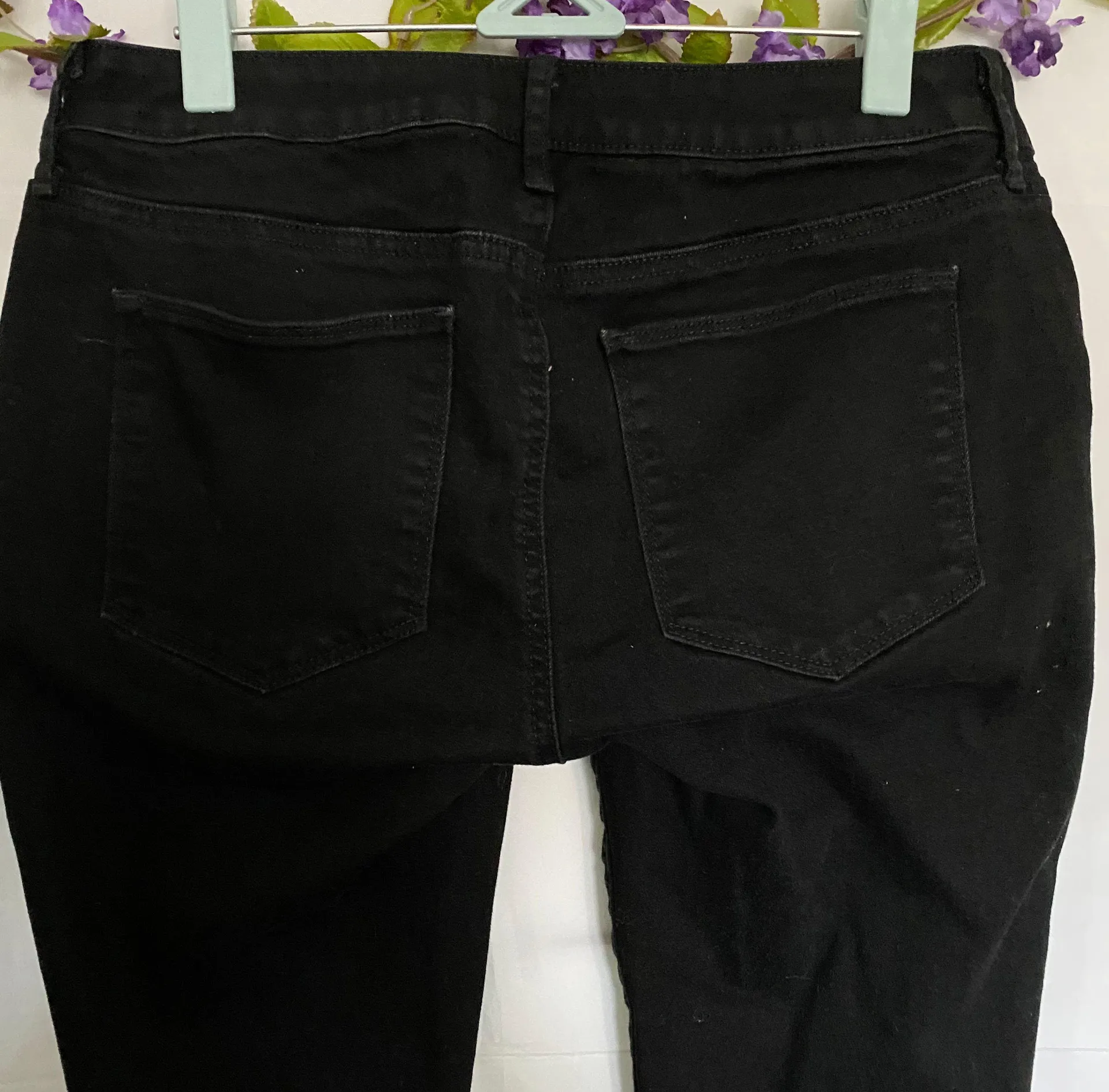 1969 maternity True Black skinny jeans, - Image 4