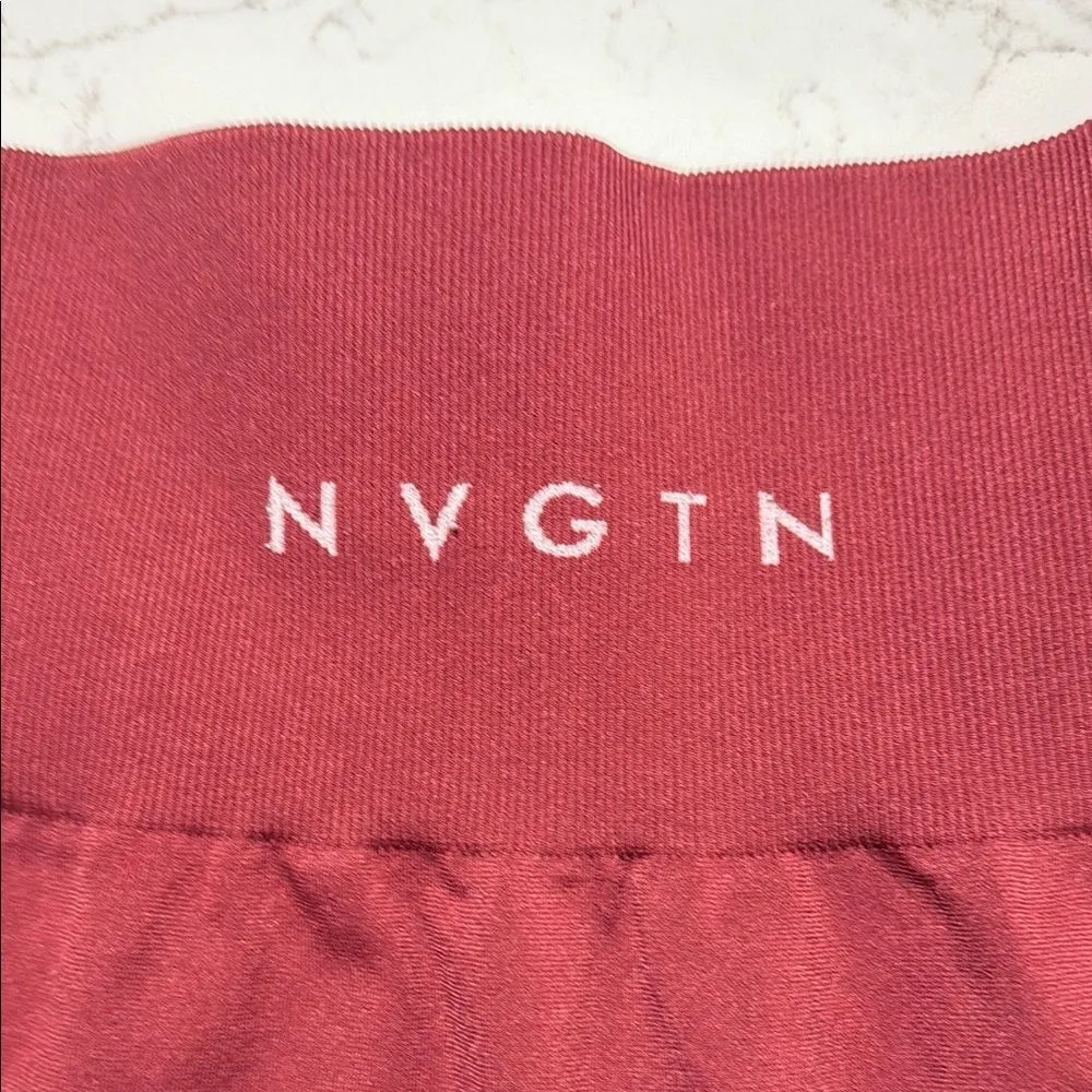 NVGTN Red Bike Shorts High-Waisted Performance size XS - Image 3