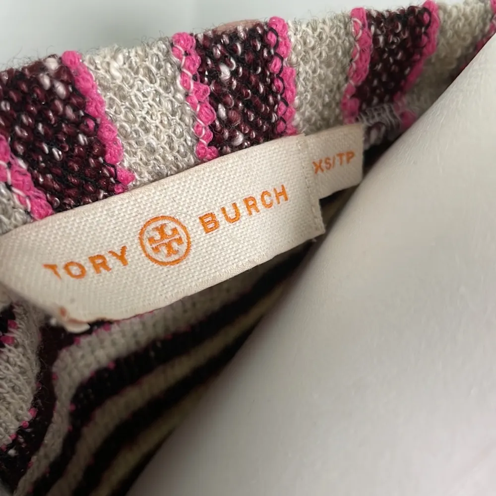 Tory Burch Pink Striped Pullover Sweater - Image 8