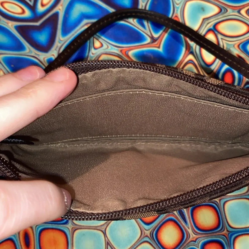 brown coach wristlet - Image 3