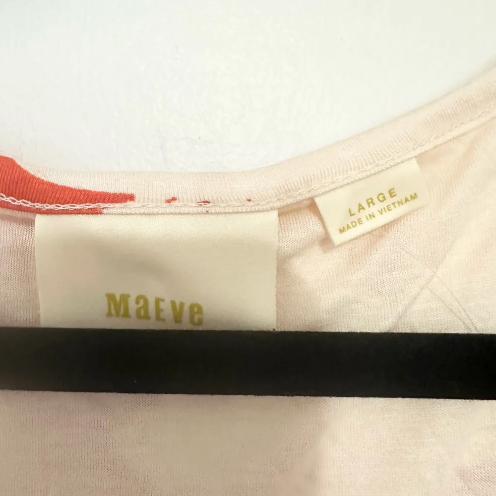 MAEVE ANTHROPOLOGIE red Corset Black Paris Floral Mini V - Image 2