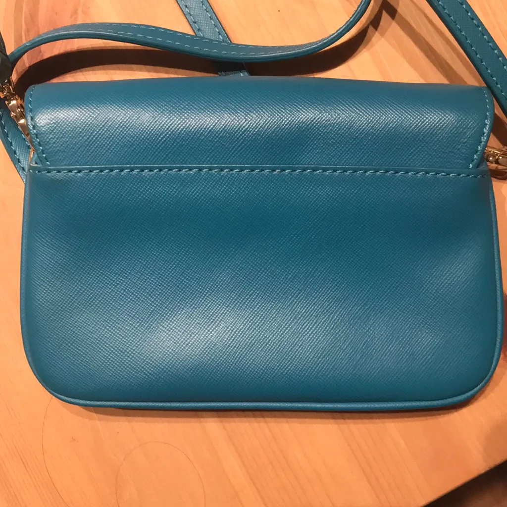 Turquoise Tory Burch Cross Body Bag - Image 3