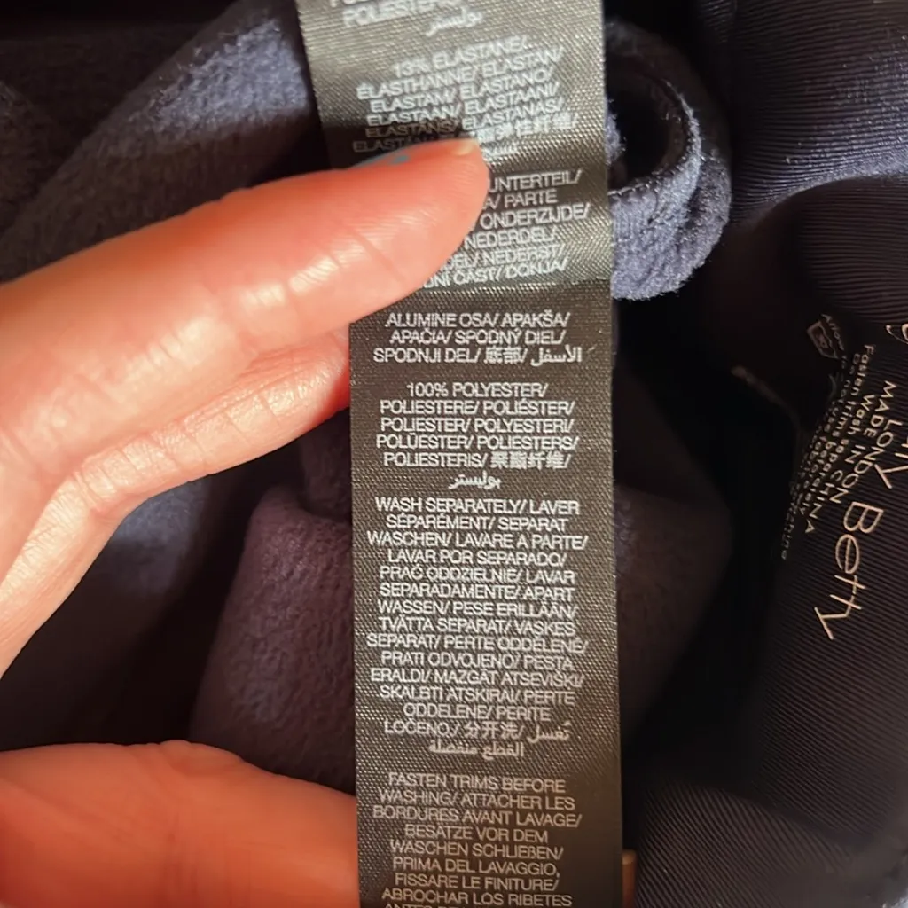 Sweaty‎ Betty Off Piste Stirrup Ski Pants Navy Blue Size M $168 - Image 11