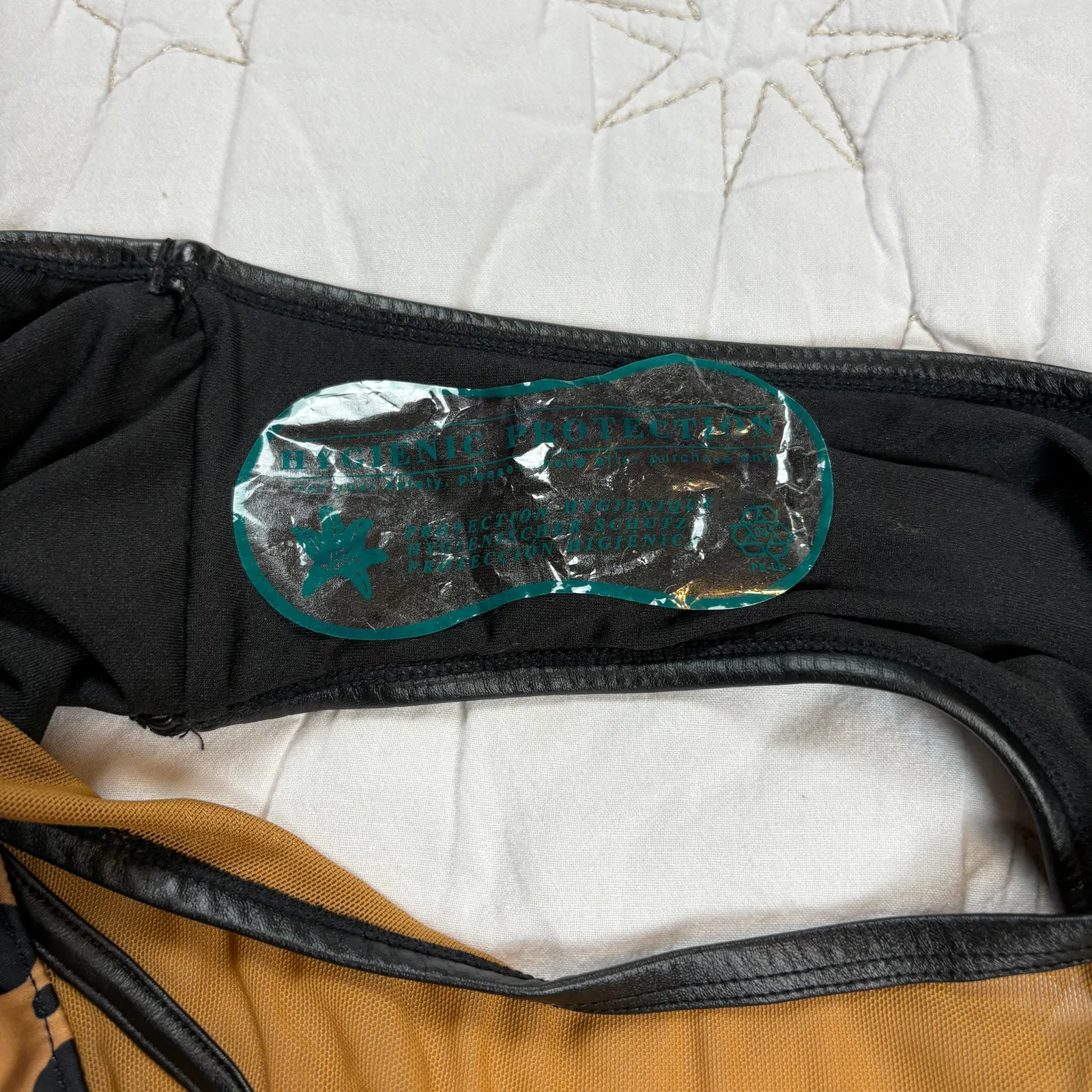 NWOT Swimsuits For All x Gabifresh Wildcat Leopard Print Swimsuit Size 18D/DD Tan - Image 5