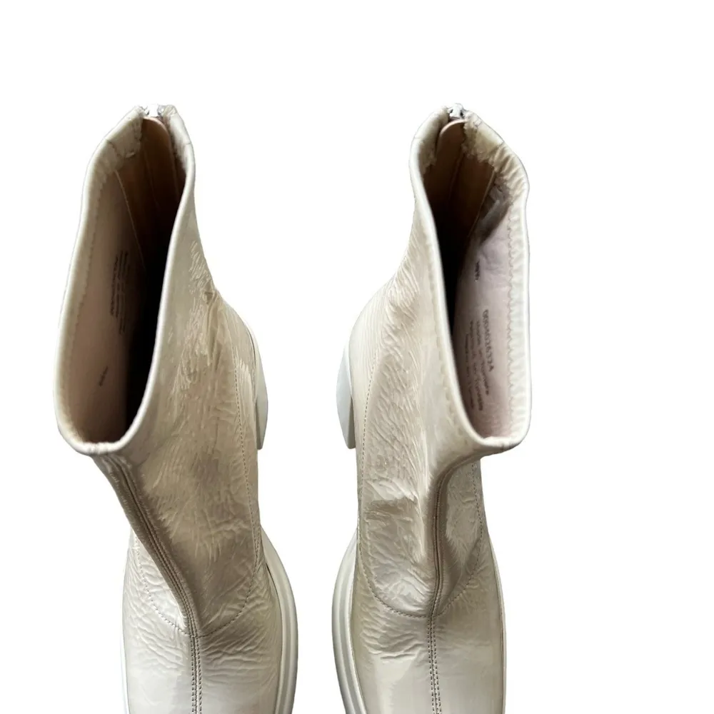 Free People - Double Stack Platform Bootie Sz39 1/2 - Image 4