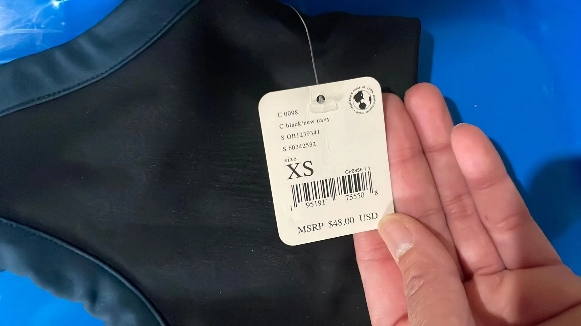 FP Movement by Free People Rebel Women's  Contrast Scoopneck Sports Bra Size S - Image 4