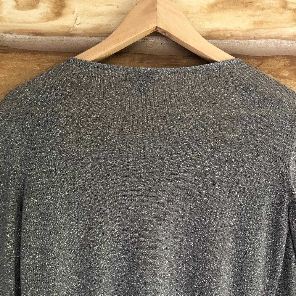 APT. 9 cascading sparkly waterfall cardigan size small - Image 9