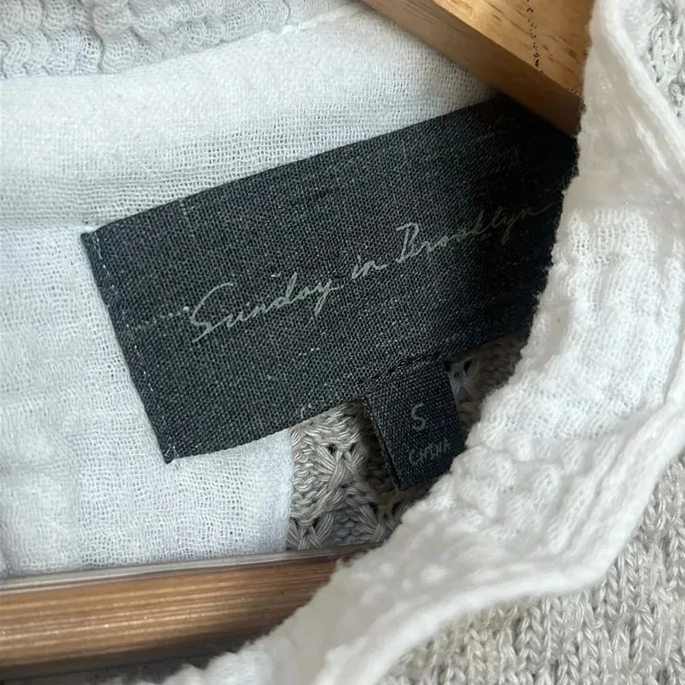 Sunday in Brooklyn Gray Sweater Dress – Anthropologie – Size Small - Image 5