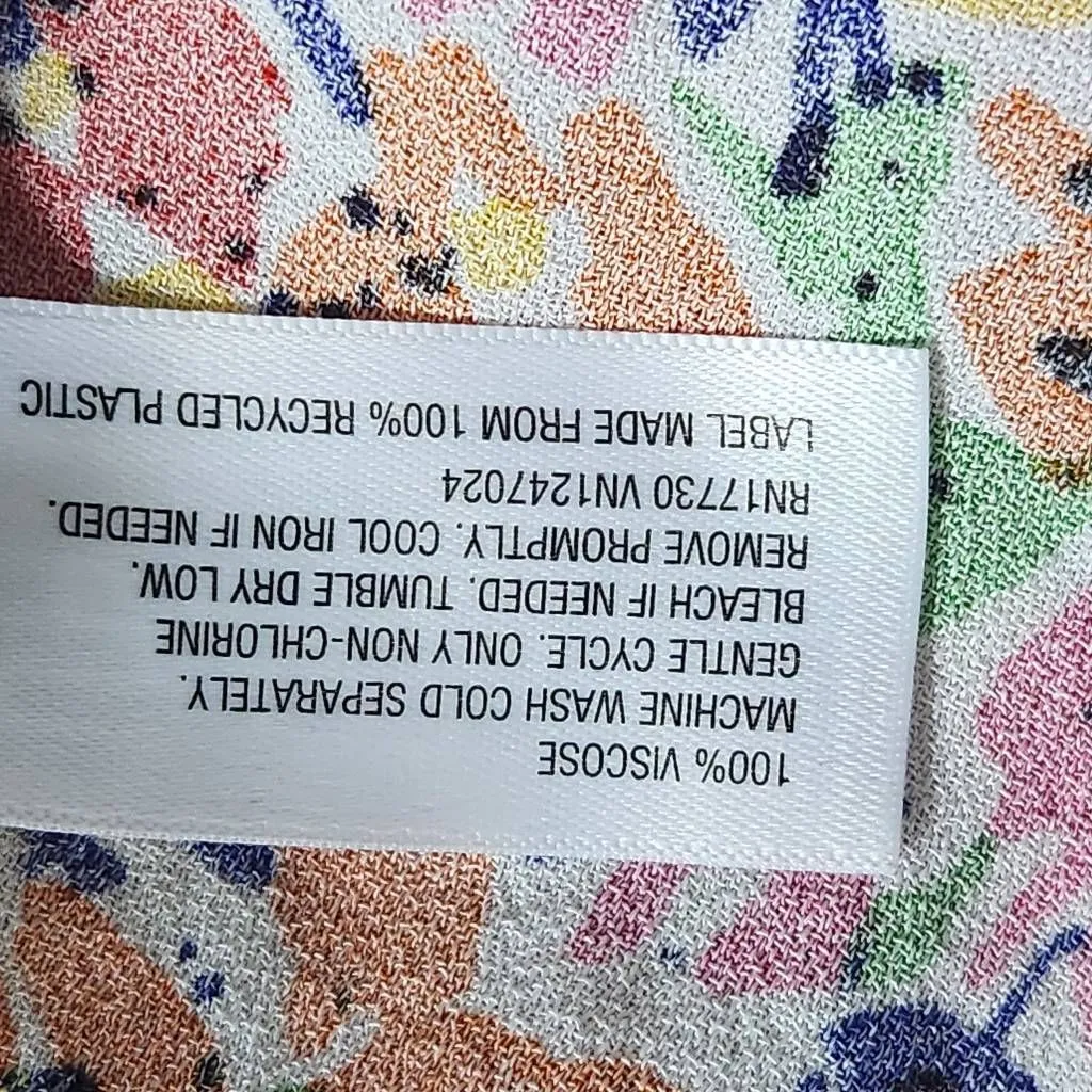 Rixo Floral Maxi Dress Size 8 Rixo for Target Floral Dress with Puffy Sleeves Yellow Size M - Image 9