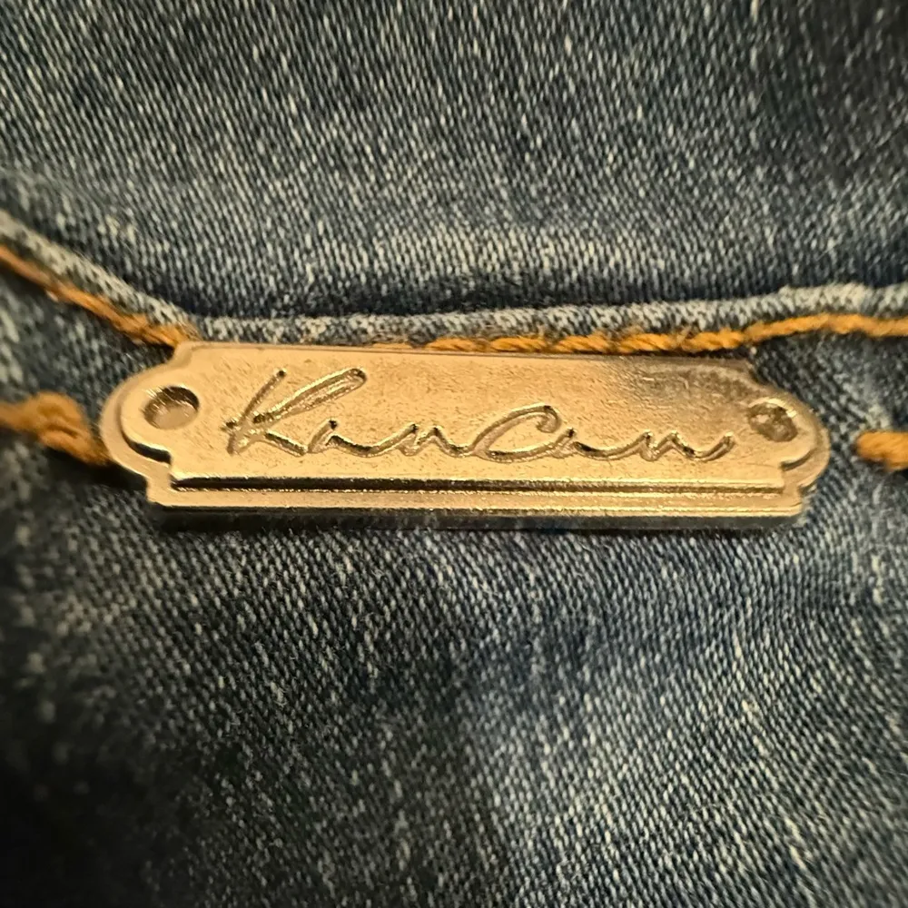 Kancan stretch Jean shorts size 15 Blue - Image 2